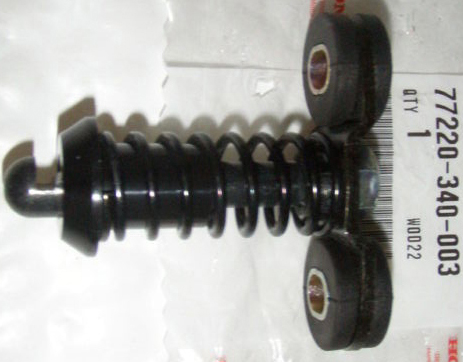 honda 750 seat latch plunger with label